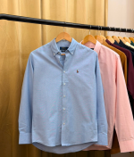 Slim Fit Striped Stretch Poplin Shirt - Image 3