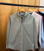 Slim Fit Striped Stretch Poplin Shirt
