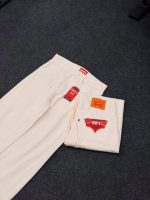 Premium jeans, baggy White