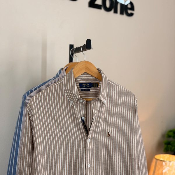 Ralph Lauren Style Striped Shirt