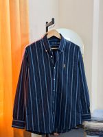 Ralph Lauren Style Striped Shirt  Navi Blue - Image 2