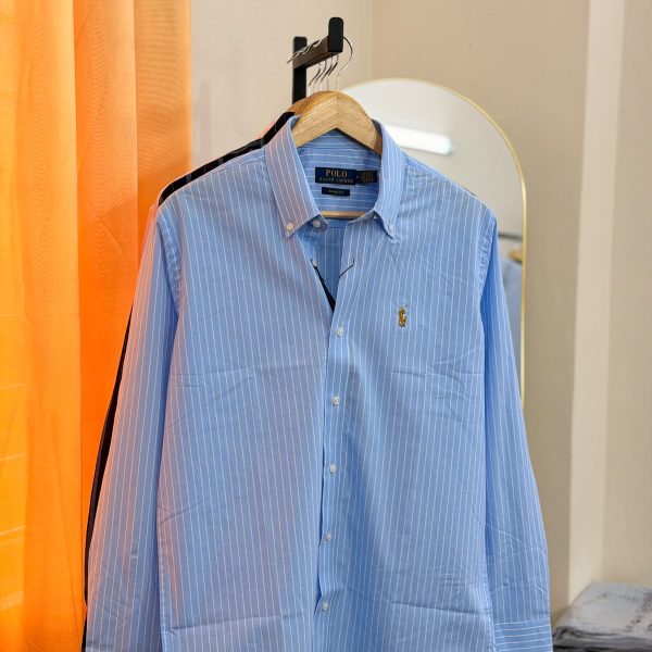 Ralph Lauren Style Striped Shirt