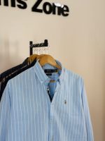 Classic Stripe Shirt (Sky Blue)
